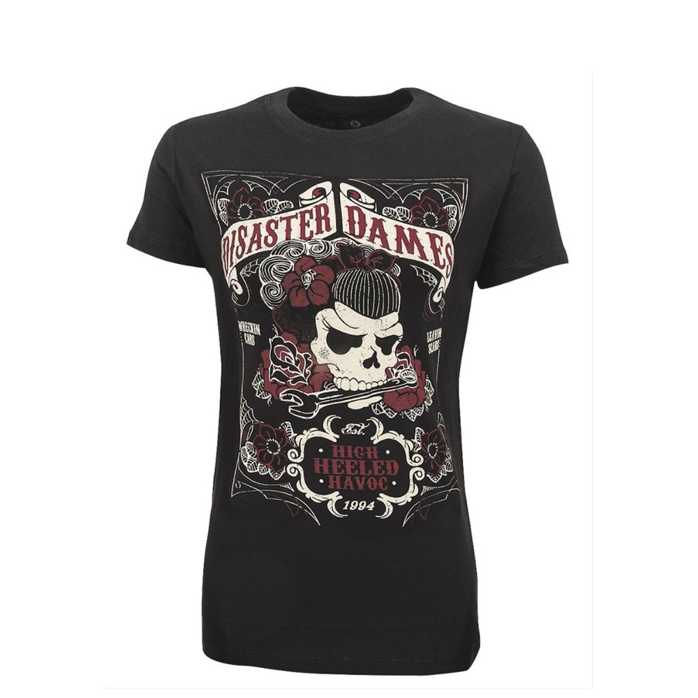 Disaster dames Ladies t shirt